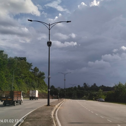 OLE Decorative Pole at Gelang Patah, Johor, Malaysia